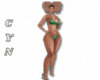 RLL Sexy Green Bikini