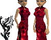 Red cheong Dress