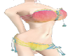 smexy rainbow bikini x3