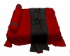 Red & Black Poseless Bed