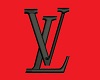 LV choker logo necklace