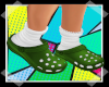 Clogs w/ Socks (Green)
