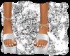 $ White Platforms♥