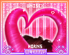 🌸; Amore Horns