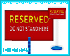 Reserved Sign Avatar
