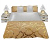 White&Gold Bed Poseless