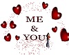 Valentine Me & You Sign