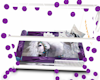 40% PURPLE HORSE BED