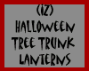 (IZ) Tree Trunk Lanterns