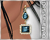 [M] Teal Jewelry Set