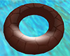 Brown Swim Ring Tube