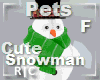 R|C Snowman Pets Lime F