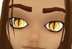 Evil Yellow Demon Eyes