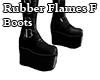 Rubber Flames F Boots