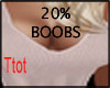 20% boob scaler