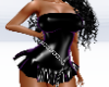 Purple shine dress Ida