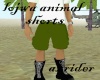 lojwa animal shorts