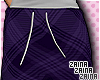 Purple Plaid Shorts