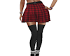 S4 Red Plaid Skirt