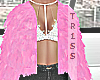 Layer💋 Pink Fur Coat