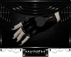 Goth Heart Pvc Gloves