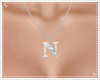 Necklace of letters N