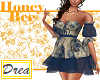 -HoneyBee- B Rose dress