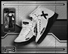 FB- X White Sneakers