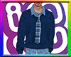 [k] School Blue Sweater