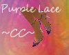 ~CC~ Purple Lace Heels