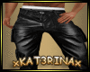 Leather Cargo Pants