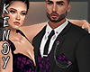 K~ Lace Suit Royal