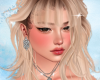 Felepita Blonde + bangs