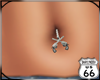 SD X-Pistols Belly Ring 