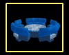Blue Round Couch