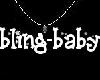 bling baby necklace