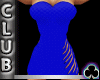 Club Dress Sexy Blue