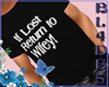 TSHIRT: IF LOST REQUEST