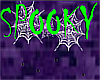 Spooky Web Green