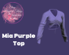Mia Purple Top