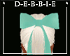 [DC] TEAL BOW