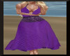 maxi dress purple