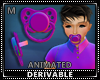 Animated Pacifier Mesh M