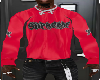 Red Preme WarmUp Sweater