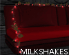 Red Couch W/ Lights