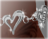 ☆ heart waist chain