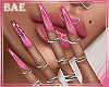 B| Barbie Pink Nails