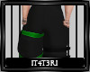 | Blk pants w/grn straps