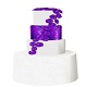 PURPLE WEDDING CAKE