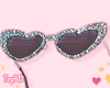🦋 heart glasses